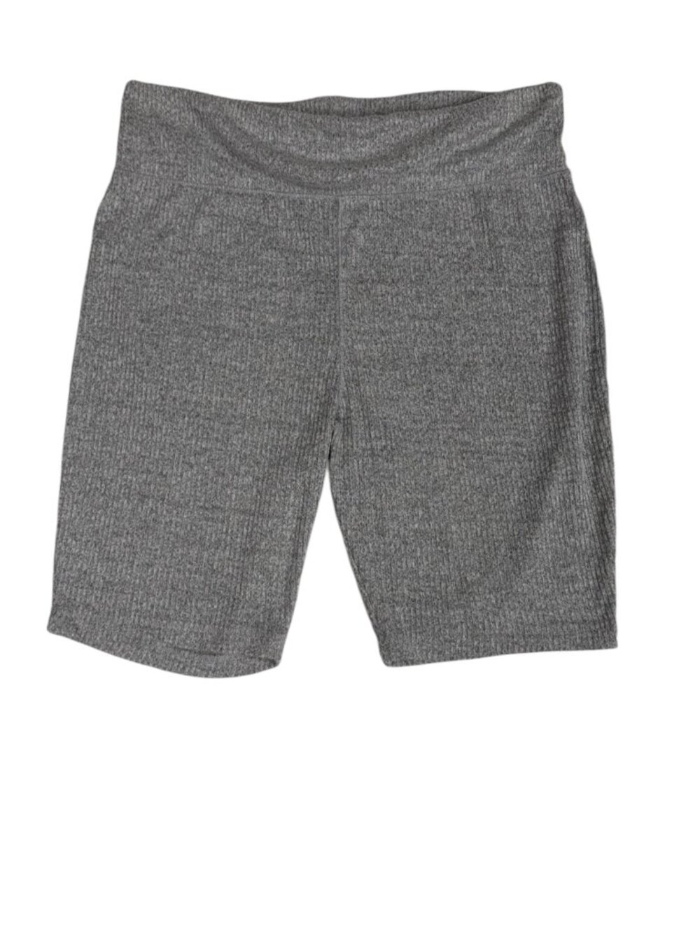 rag & bone The Knit Rib Bike Shorts Heather Gray Medium Loungewear